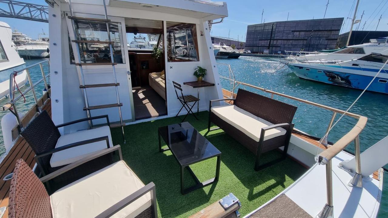圣阿德里安-德贝索斯 Charming Boat House In Barcelona With Big Terrace And Solarium酒店 外观 照片