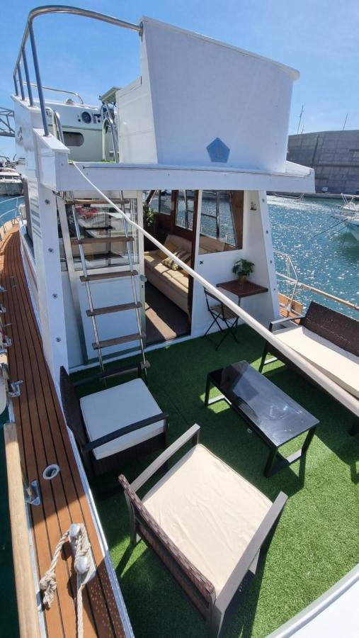 圣阿德里安-德贝索斯 Charming Boat House In Barcelona With Big Terrace And Solarium酒店 外观 照片