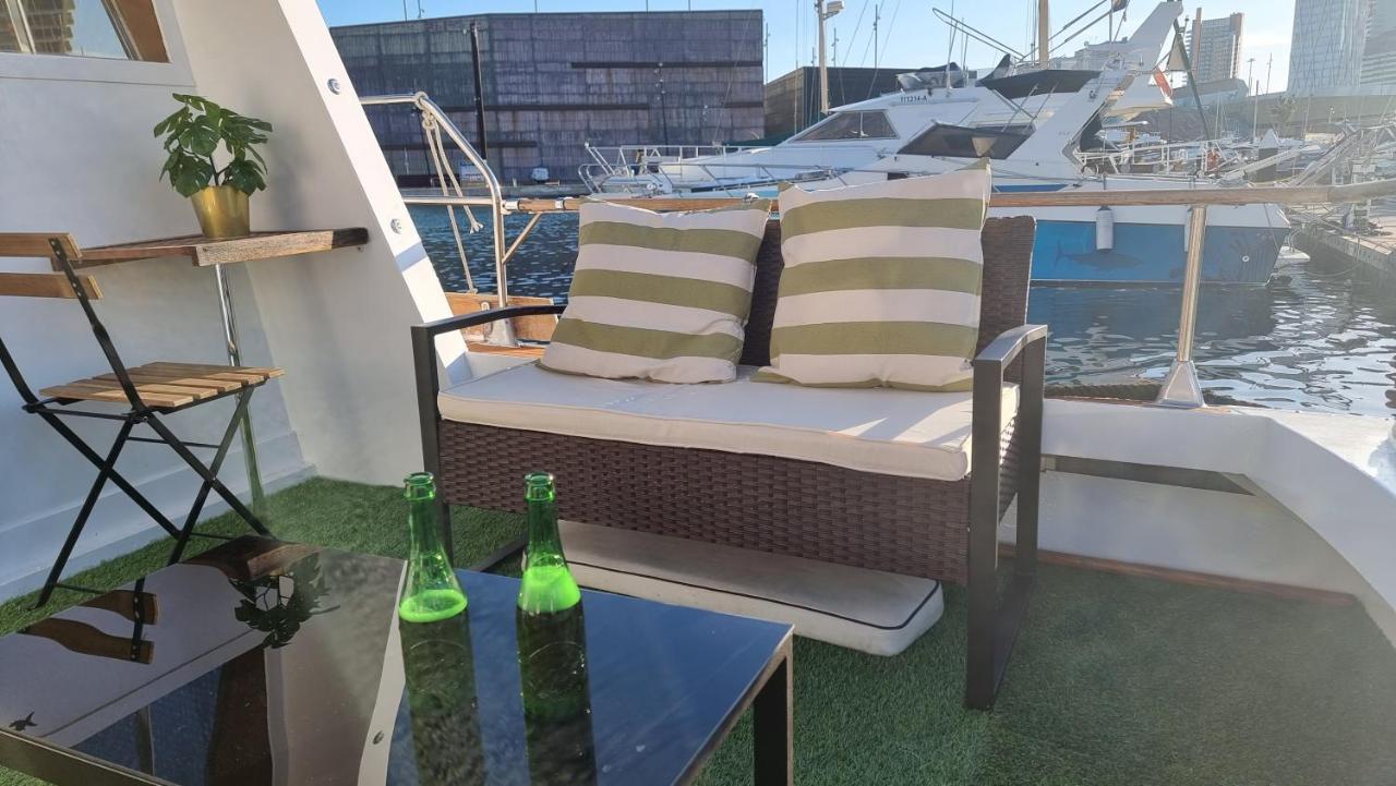 圣阿德里安-德贝索斯 Charming Boat House In Barcelona With Big Terrace And Solarium酒店 外观 照片